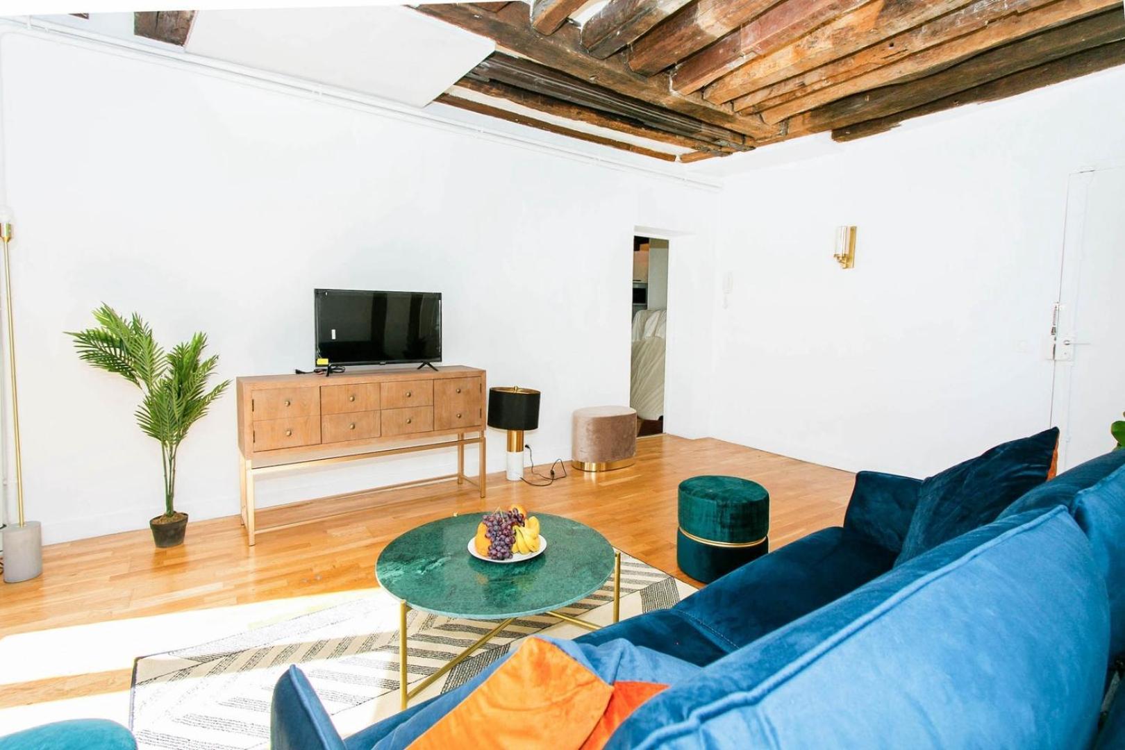 Bnbnook - Elegant 1br Near Louvre And Palais Royal Apartment