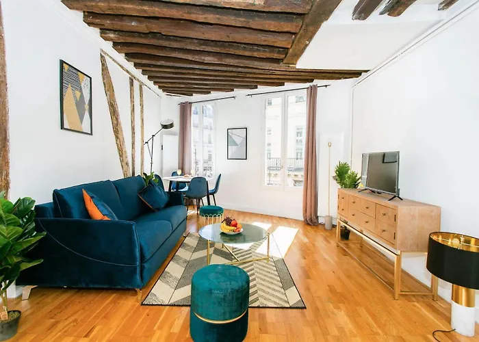 Bnbnook - Elegant 1Br Near Louvre And Palais Royal